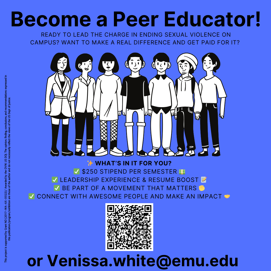 Join Peer Educators poster